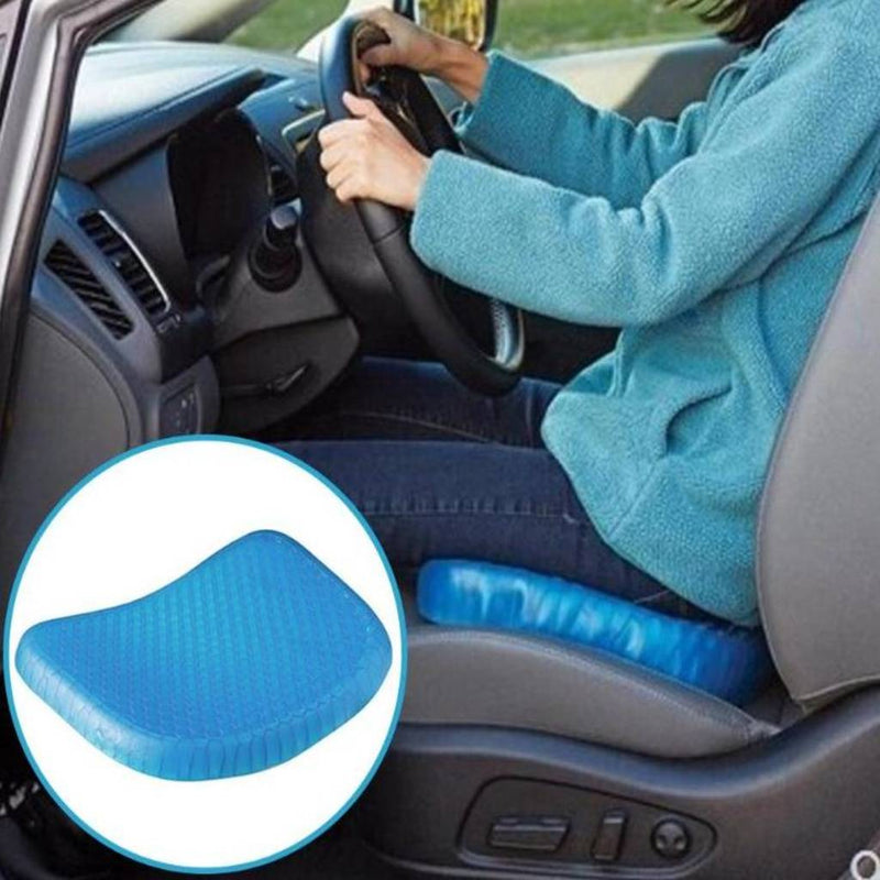 Gel cushion, ergonomic, ideal for office and car