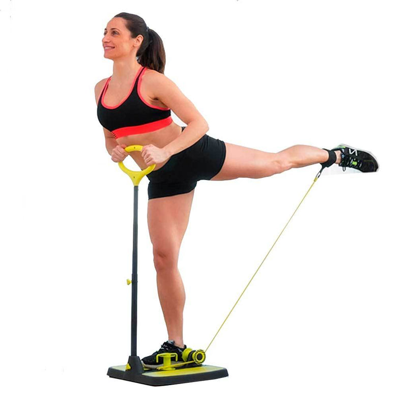 Plataforma de fitness para glúteos y piernas, plegable - Bavalu