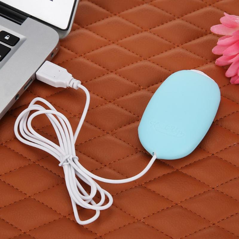 Electric hand warmer, USB, 50°, 8 secs, 3 colors