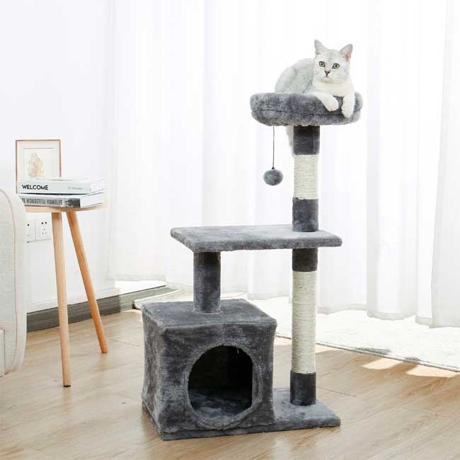 Torre para gatos, rascador, varios modelos y alturas